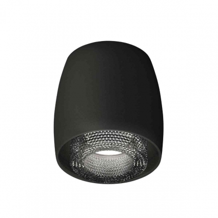 Комплект накладного светильника Ambrella light Techno Spot XS1142021 SBK/BK черный песок/тонированный (C1142, N7192) для магазина, цвет черный