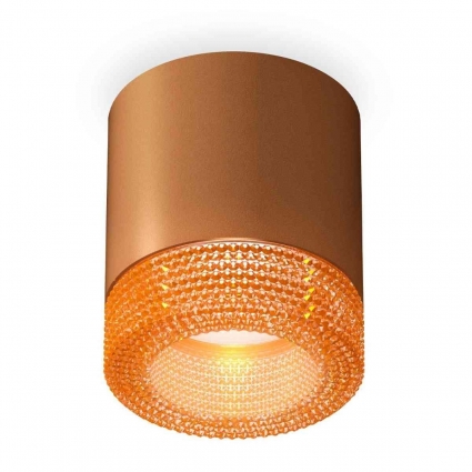 Комплект накладного светильника Ambrella light Techno Spot XS7404031 SCF/CF кофе песок/кофе (C7404, N7195) для магазина, цвет кофейный