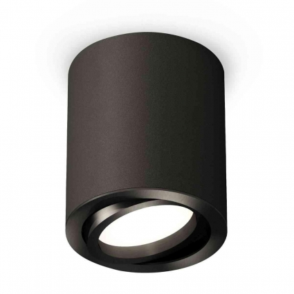 Комплект накладного светильника Ambrella light Techno Spot XS7422001 SBK/PBK черный песок/черный матовый (C7422, N7002) для магазина, цвет черный