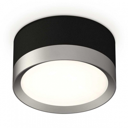 Комплект накладного светильника Ambrella light Techno Spot XS (C8102, N8121) XS8102003 для прихожей, цвет черный
