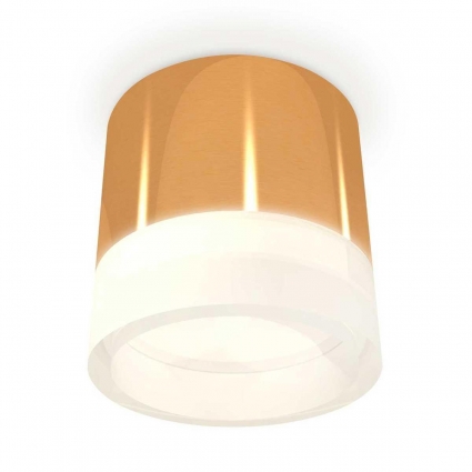 Комплект накладного светильника Ambrella light Techno Spot XS (C8121, N8401) XS8121010 для кафе и ресторанов, цвет золотой