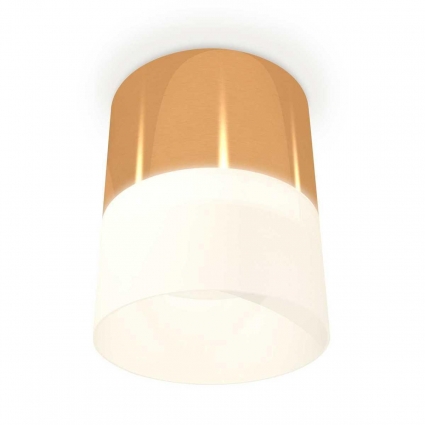 Комплект накладного светильника Ambrella light Techno Spot XS (C8121, N8402) XS8121011 для кафе и ресторанов, цвет золотой