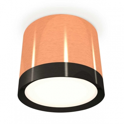 Комплект накладного светильника Ambrella light Techno Spot XS (C8122, N8113) XS8122001 для кафе и ресторанов, цвет золотой