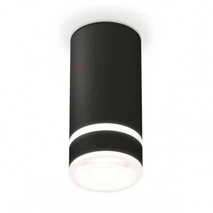 Комплект накладного светильника Ambrella light Techno Spot XS (C8162, N8445) XS8162005 для гостиной, цвет черный