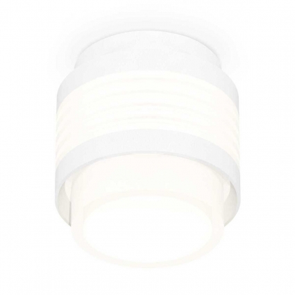 Комплект накладного светильника Ambrella light Techno Spot XS (C8431, N8401) XS8431001 для спальни, цвет белый