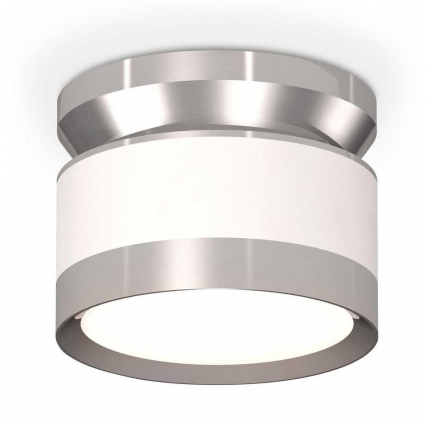 Комплект накладного светильника Ambrella light Techno Spot XS (N8904, C8101, N8118) XS8101055 для кухни, цвет серебро