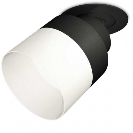 Комплект встраиваемого спота Ambrella light Techno Spot XM (A2242, A2106, C8102, N8402) XM8102521 для прихожей, цвет черный