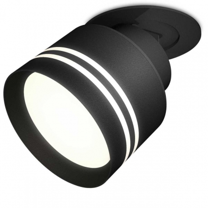 Комплект встраиваемого спота Ambrella light Techno Spot XM (A2242, A2106, C8102, N8478) XM8102526 для прихожей, цвет черный