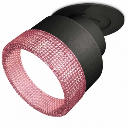 Комплект встраиваемого спота Ambrella light Techno Spot XM (A2242, A2106, C8102, N8486) XM8102542 для спальни, цвет черный