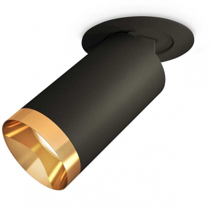 Комплект встраиваемого спота Ambrella light Techno Spot XM (A2242, C6323, N6134) XM6323204 для магазина, цвет черный