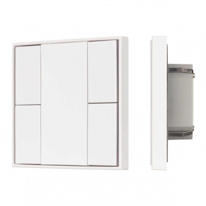 Панель управления Arlight KNX-301-22-4-SH-IN White 037722, цвет белый,  в современном стиле