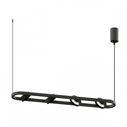 Корпус подвесного светильника поворотный Ambrella light DIY Spot SBK черный песок C9164, цвет черный,  в стиле Хай-тек