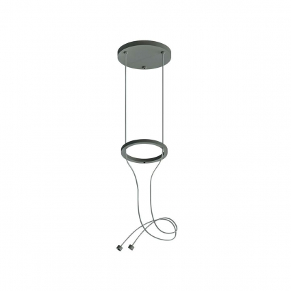 Крепеж подвесной Ambrella light DIY Spot Techno Ring BK черный A9205, цвет черный,  в стиле Хай-тек