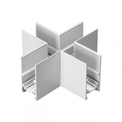 Соединитель X-образный Novotech SHINO NT23 000 135171, цвет белый,  в стиле Хай-тек