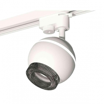 Комплект трекового светильника Ambrella light Track System XT1101061 SWH/BK белый песок/тонированный (A2520, C1101, N7192) для магазина, цвет белый