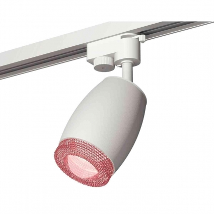 Комплект трекового светильника Ambrella light Track System XT1122022 SWH/PI белый песок/розовый (A2520, C1122, N7193) для магазина, цвет белый