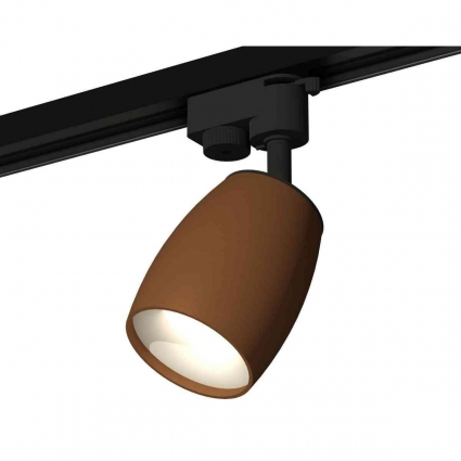 Комплект трекового светильника Ambrella light Track System XT1124030 SCF/SWH кофе песок/белый песок (A2521, C1124, N7010) для магазина, цвет кофейный