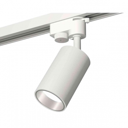 Комплект трекового светильника Ambrella light Track System XT6322022 SWH/PSL белый песок/серебро полированное (A2520, C6322, N6112) для магазина, цвет белый