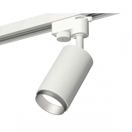 Комплект трекового светильника Ambrella light Track System XT6322043 SWH/MCH белый песок/хром матовый (A2520, C6322, N6123) для магазина, цвет белый