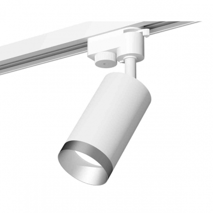 Комплект трекового светильника Ambrella light Track System XT6322063 SWH/MCH белый песок/хром матовый (A2520, C6322, N6133) для магазина, цвет белый