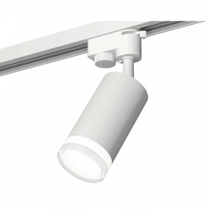 Комплект трекового светильника Ambrella light Track System XT6322130 SWH/FR/CL белый песок/белый матовый/прозрачный (A2520, C6322, N6241) для магазина, цвет белый