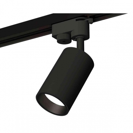 Комплект трекового светильника Ambrella light Track System XT6323021 SBK черный песок (A2521, C6323, N6111) для магазина, цвет черный