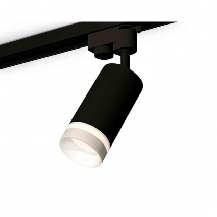 Комплект трекового светильника Ambrella light Track System XT6323110 SBK/SWH/FR черный песок/белый песок/белый матовый (A2521, C6323, N6228) для магазина, цвет черный
