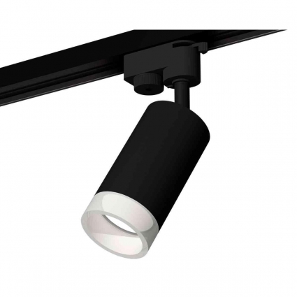 Комплект трекового светильника Ambrella light Track System XT6323160 SBK/FR черный песок/белый матовый (A2521, C6323, N6248) для магазина, цвет черный