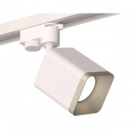 Комплект трекового светильника Ambrella light Track System XT7812002 SWH/SSL белый песок/серебро песок (A2520, C7812, N7703) для магазина, цвет белый