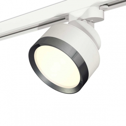 Комплект трекового светильника Ambrella light Track System XT (A2524, A2105, C8101, N8133) XT8101006 для спальни, цвет белый