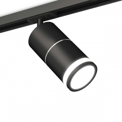 Комплект трекового светильника Ambrella light Track System XT (A2537, C7402, A2070, C7402, N7121) XT7402012 для кафе и ресторанов, цвет черный
