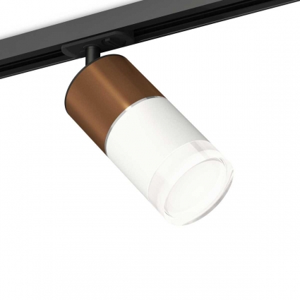 Комплект трекового светильника Ambrella light Track System XT (A2537, C7404, A2070, C7401, N7160) XT7401062 для гостиной, цвет кофейный