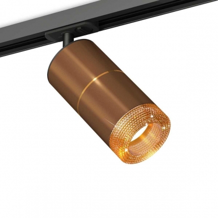 Комплект трекового светильника Ambrella light Track System XT (A2537, C7404, A2072, C7404, N7195) XT7404003 для кафе и ресторанов, цвет кофейный