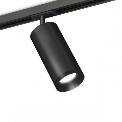 Комплект трекового светильника Ambrella light Track System XT (A2537, C7422, A2011, C7402, N7031) XT7402100 для кафе и ресторанов, цвет черный