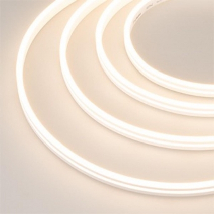 Гибкий неон Arligh 7.2 W/m 196LED/m 2216SMD теплый белый 5M MONNLIGHT-SIDE-M196-03x06mm 24V Warm3000 039566