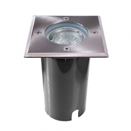 Ландшафтный светильник Deko-Light Aton square Set 730475, цвет серебро,  в современном стиле