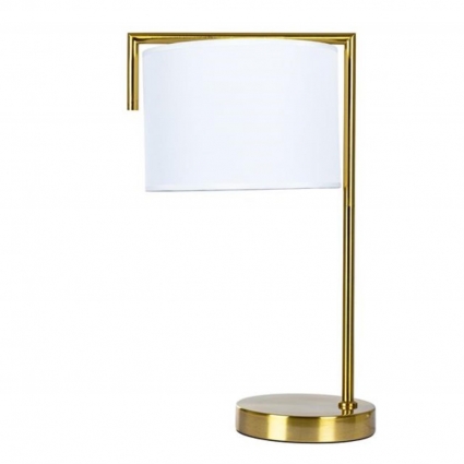 Настольная лампа Arte Lamp Aperol A5031LT-1PB для спальни, цвет белый,  в современном стиле