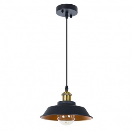 Подвесной светильник Arte Lamp Cappello A7038SP-1BK для кафе и ресторанов площадью до 2 кв.м.