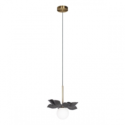 Подвесной светильник Loft IT Monro 10213/B Black для спальни, цвет черный,  в стиле модерн