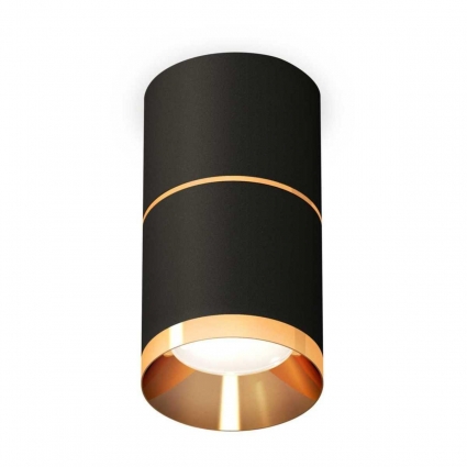 Комплект потолочного светильника Ambrella light Techno Spot XS (C7402, A2072, C7402, N7034) XS7402181 для кафе и ресторанов, цвет черный