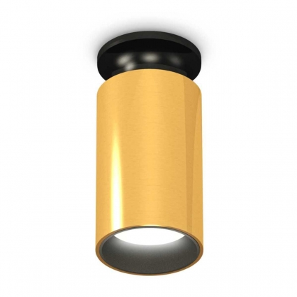 Комплект потолочного светильника Ambrella light Techno Spot XS (N6902, C6327, N6111) XS6327101 для кафе и ресторанов, цвет золотой