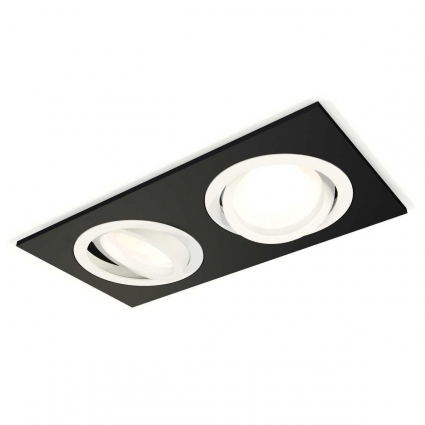 Комплект встраиваемого светильника Ambrella light Techno Spot XC (C7636, N7001) XC7636080 для спальни, цвет черный