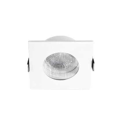 Встраиваемый светильник Crystal Lux CLT 046C1 WH IP44 для прихожей, цвет белый,  в современном стиле