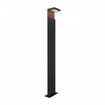 Уличный светодиодный светильник Loft IT Oak 100001/1000, цвет черный,  в стиле модерн