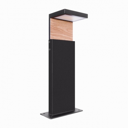 Уличный светодиодный светильник Loft IT Oak 100001/400, цвет черный,  в стиле модерн