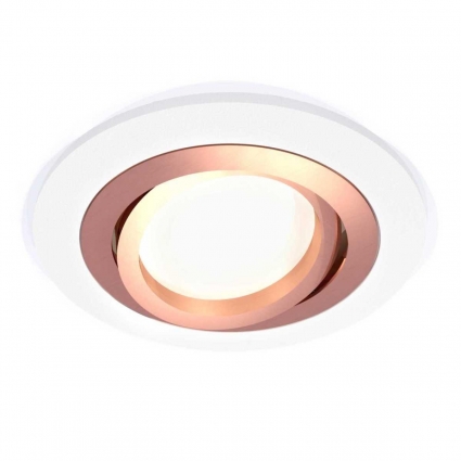 Комплект встраиваемого светильника Ambrella light Techno Spot XC (C7621, N7005) XC7621084 для магазина, цвет белый