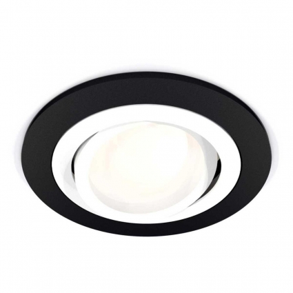 Комплект встраиваемого светильника Ambrella light Techno Spot XC (C7622, N7001) XC7622080 для спальни, цвет черный