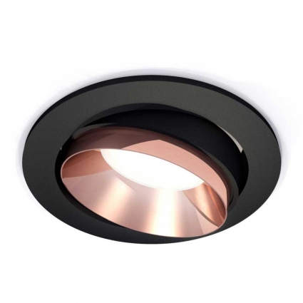 Комплект встраиваемого светильника Ambrella light Techno Spot XC (C7652, N7035) XC7652025 для спальни, цвет черный