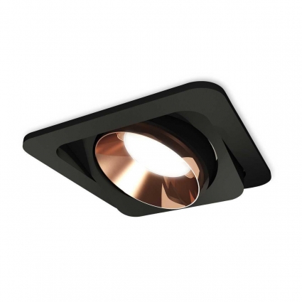 Комплект встраиваемого светильника Ambrella light Techno Spot XC (C7659, N7035) XC7659025 для спальни, цвет черный