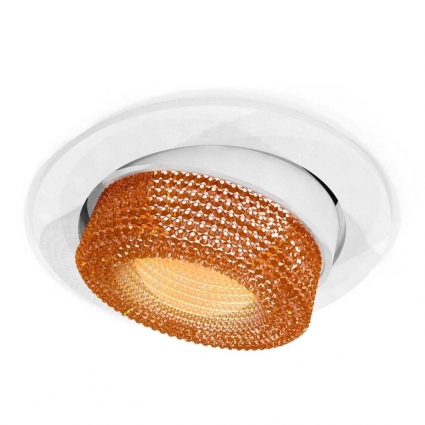 Комплект встраиваемого спота Ambrella light Techno Spot XC (C7651, N7195) XC7651064 для спальни, цвет белый